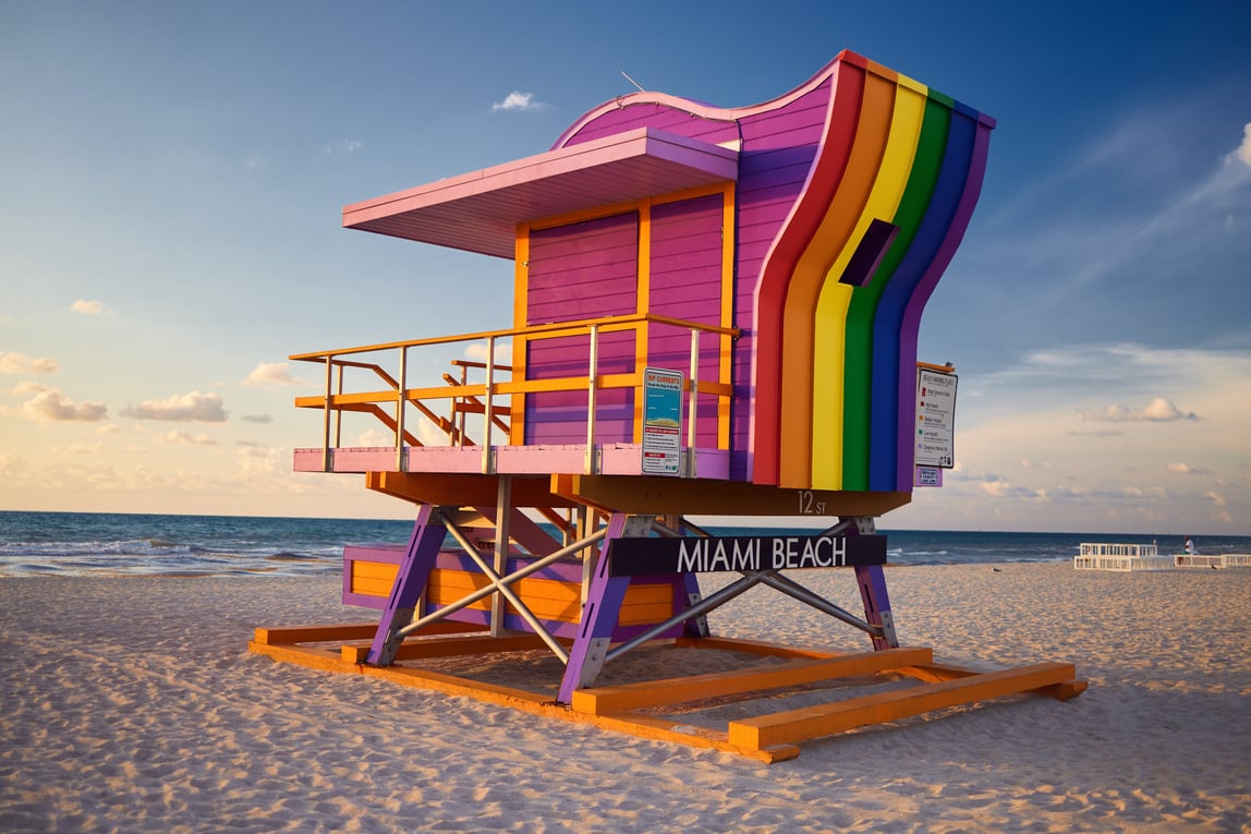 Spring in Miami in Pride