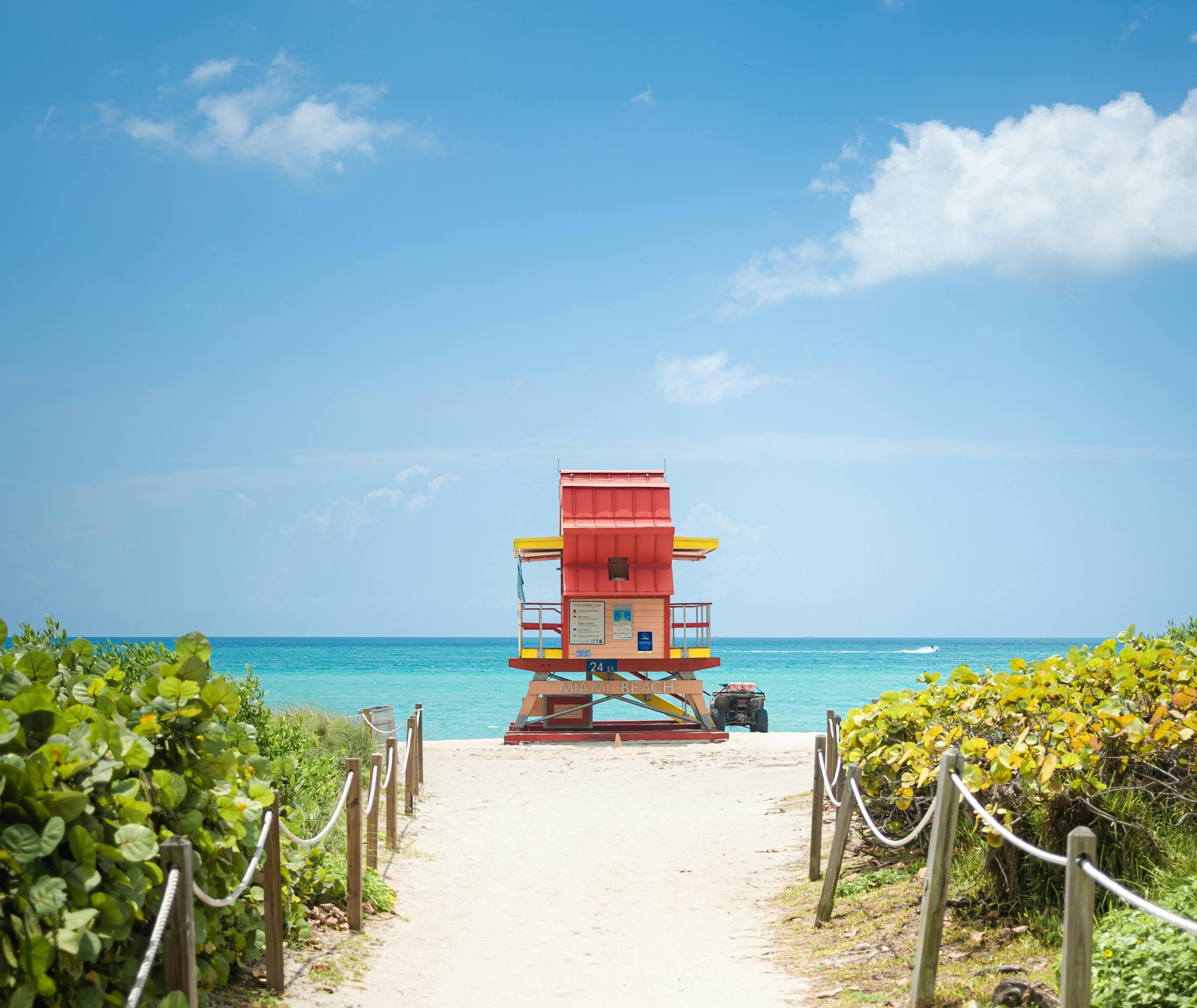 A track leading to Miami South Beach
