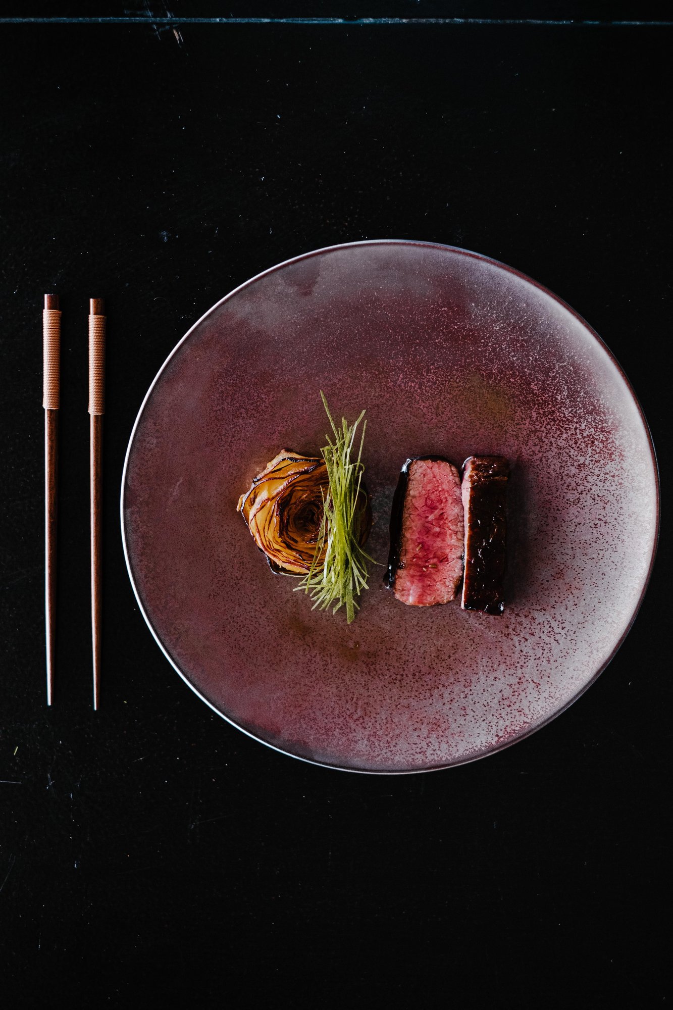 a medium cook steak showcased in miami spice month